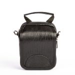 کیف دوشی مردانه چرم طبیعی دتار (طرح لیزارد - رنگ مشکی) - تصویر 2
