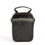 کیف دوشی مردانه چرم طبیعی دتار (طرح فلوتر - رنگ مشکی) - تصویر 2