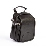 کیف دوشی مردانه چرم طبیعی دتار (طرح فلوتر - رنگ مشکی) - تصویر 4